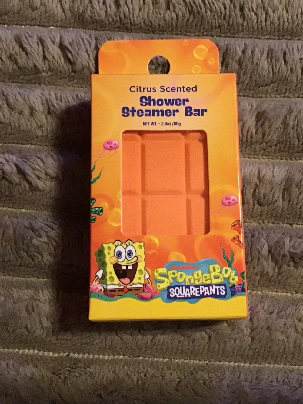 SpongeBob SquarePants Pineapple & Citrus Scented Shower Steamers - Yellow/Orange